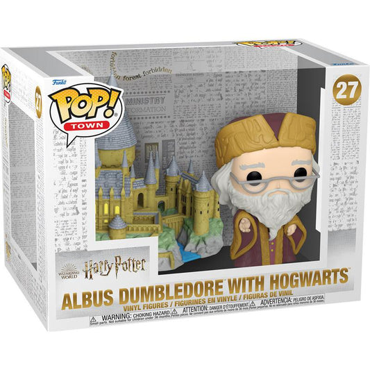 Funko Pop! Town: Harry Potter - 阿不思·鄧不利多與霍格華茲