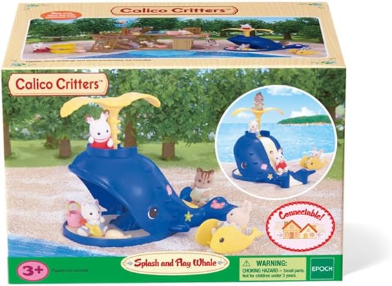 Calico Sylvanian Families 卡樂寵物 - 戲水鯨魚遊樂組