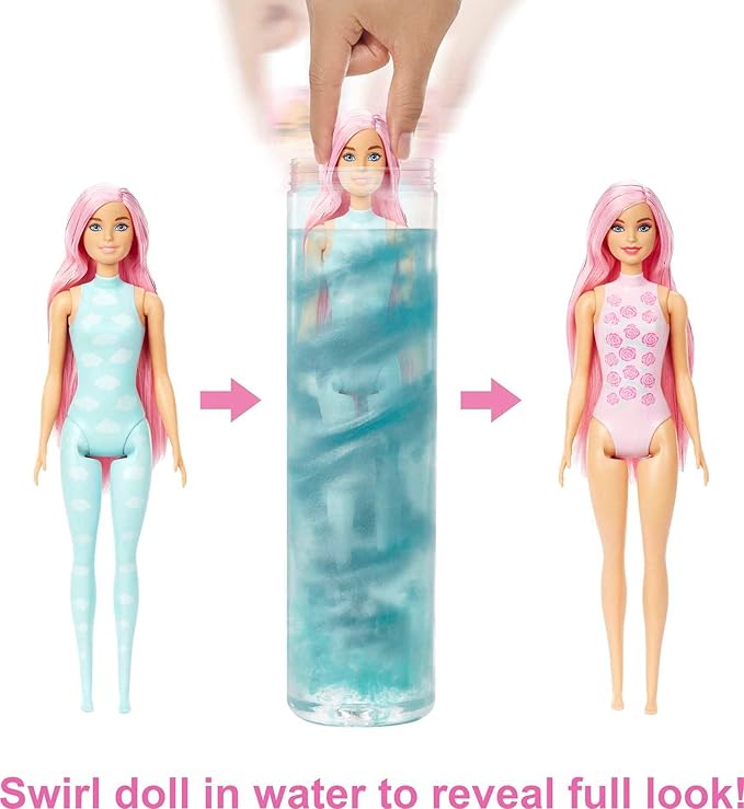 Barbie 驚喜變色娃娃系列 - 多色隨機款