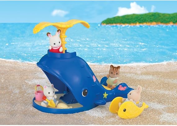 Calico Sylvanian Families 卡樂寵物 - 戲水鯨魚遊樂組