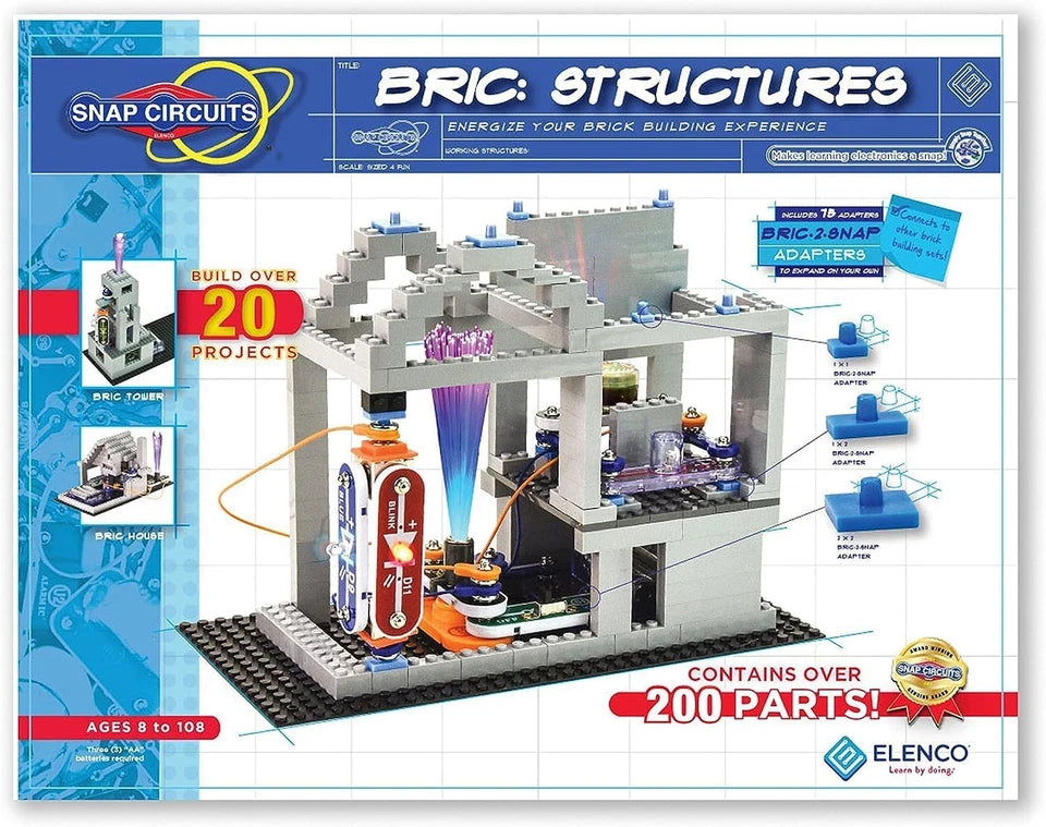 Snap Circuits BRIC: Structures 電子積木探索套裝