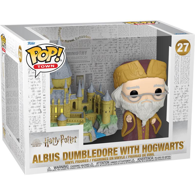 Funko Pop! Town: Harry Potter - 阿不思·鄧不利多與霍格華茲