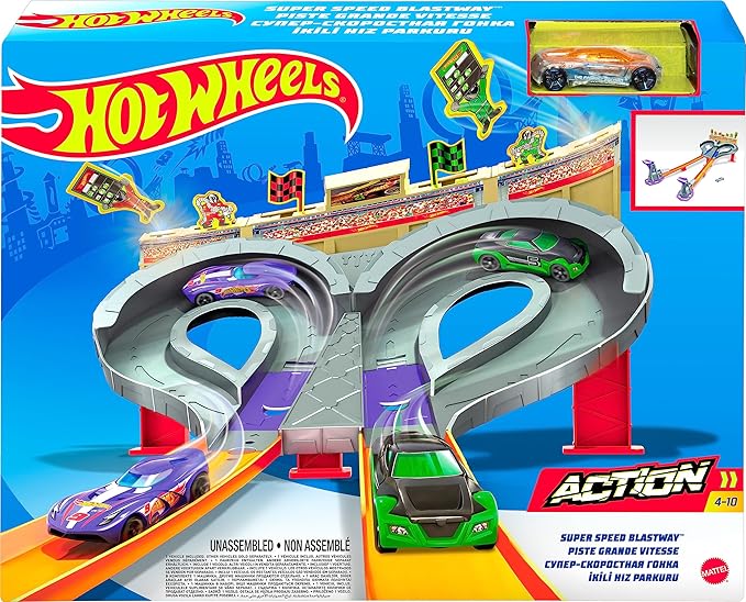 Hot Wheels CDL49 超級極速賽道組