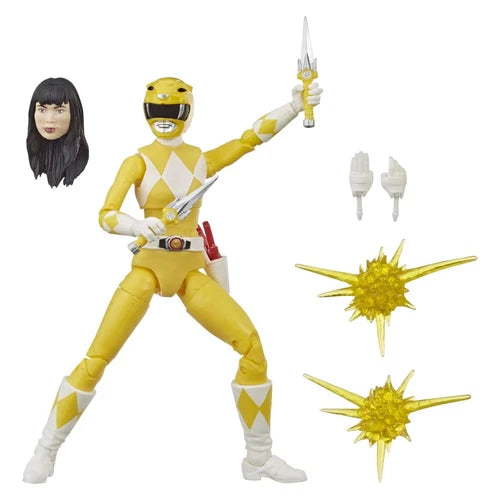 Power Rangers 超能戰隊 閃電收藏系列 - 黃衣戰士（15公分可動人偶）