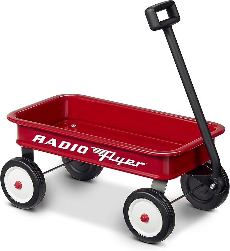 Radio Flyer 42cm旅行車玩具，適合1.5歲以上兒童，紅色
