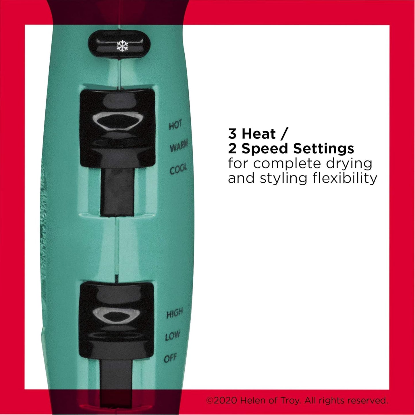 REVLON帶擴散器的容量增强型吹風機
