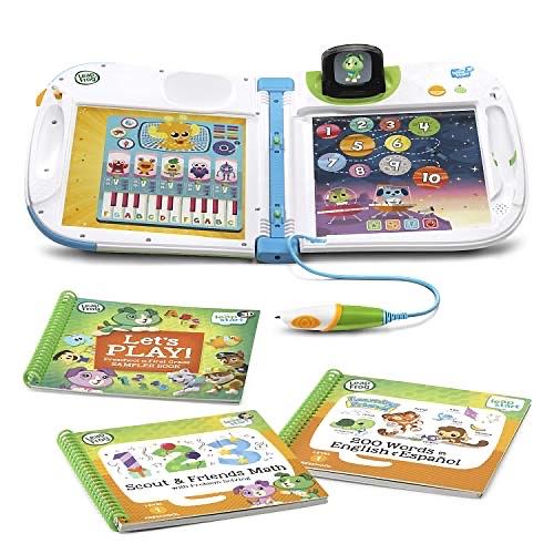 LeapFrog LeapStart 3D互動學習系統和2本書組合包：學習朋友和童子軍&朋友數學