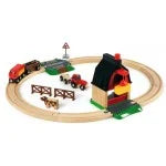 Brio Hape農場鐵路遊戲套裝（木質擴展版）