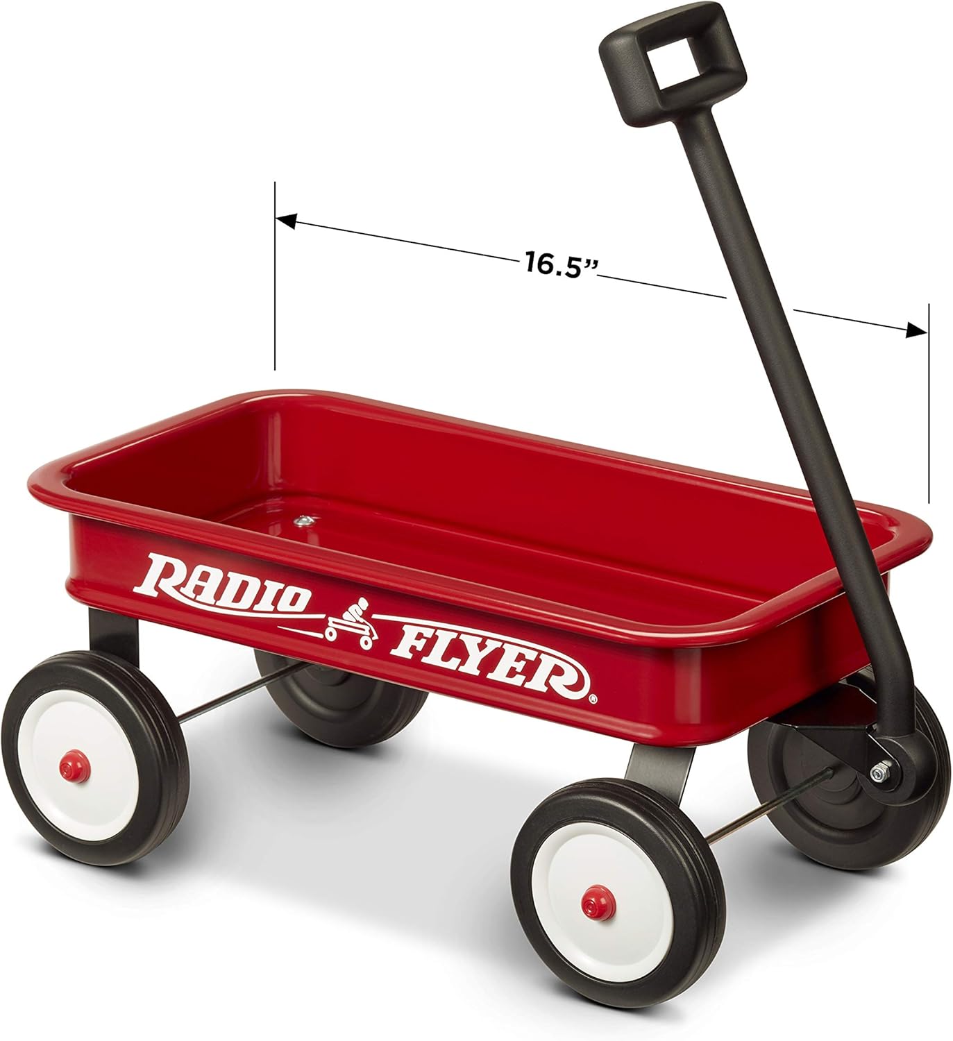 Radio Flyer 42cm旅行車玩具，適合1.5歲以上兒童，紅色