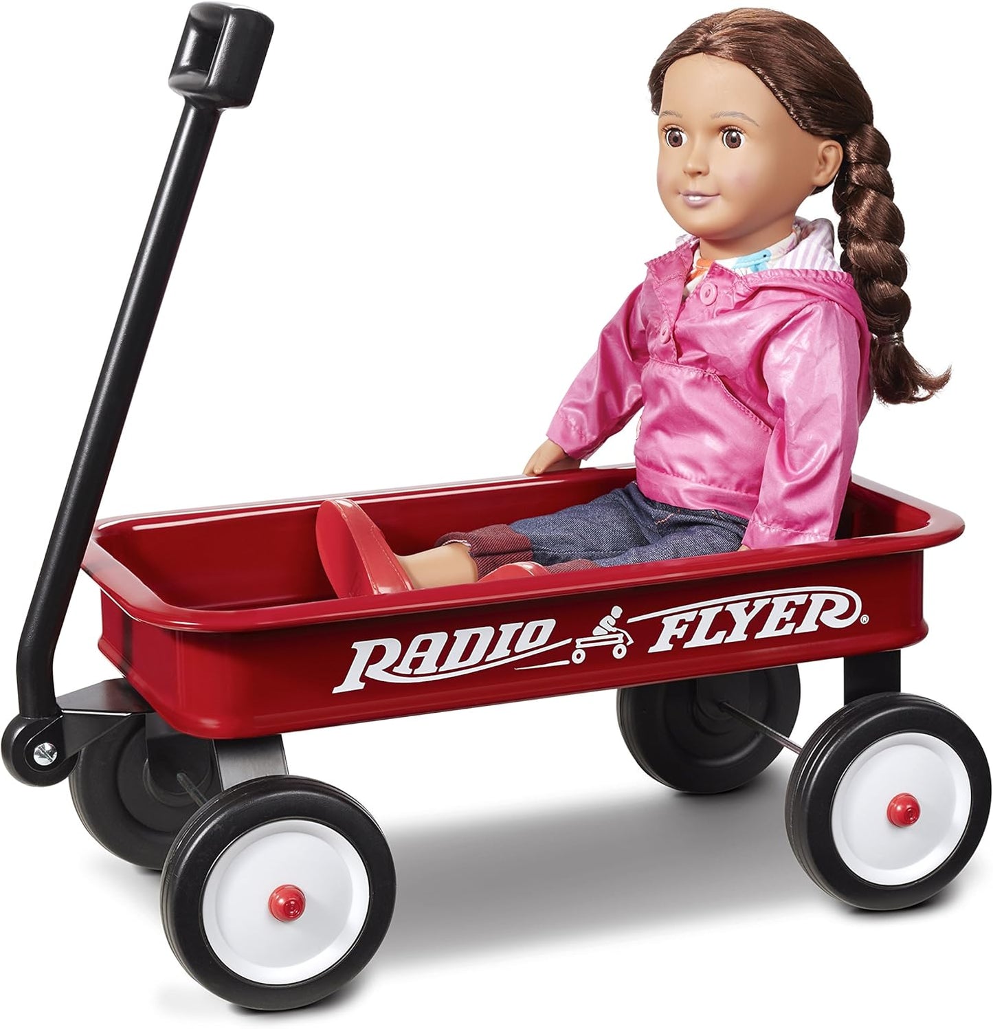 Radio Flyer 42cm旅行車玩具，適合1.5歲以上兒童，紅色